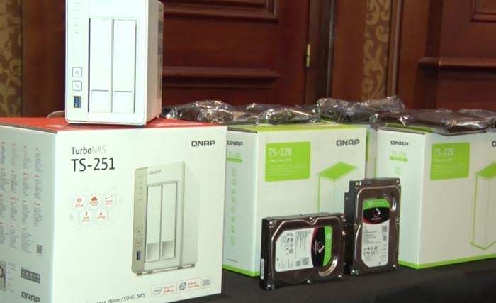 CODIS partage les toutes dernières générations logicielles de QNAP et Seagate