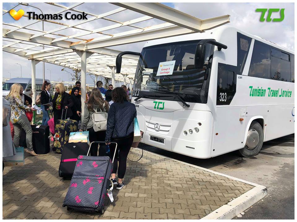 105 agents du Tour Opérateur Thomas Cook en Tunisie
