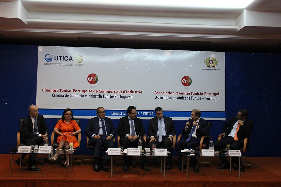 Inauguration de la chambre de commerce et d’industrie tuniso-portugaise