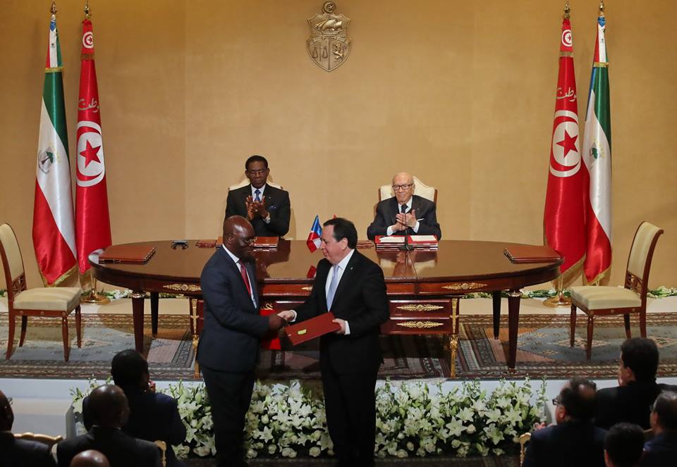 Signature de 8 conventions de partenariat entre la Tunisie et la Guinée Equatoriale