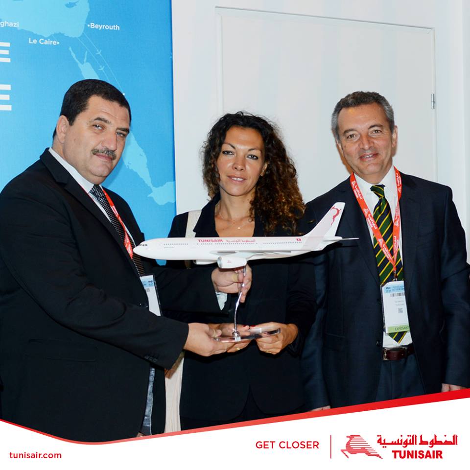 Tunisair au Salon IFTM Top Resa à la Porte de Versailles à Paris