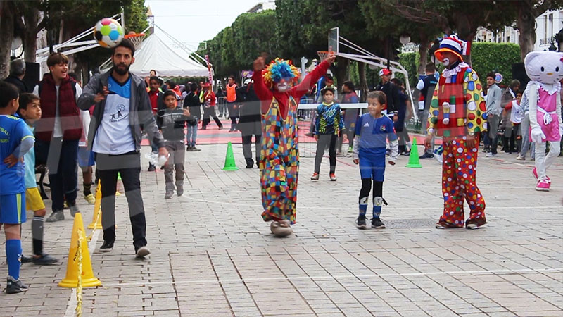 L’avenue Bourguiba ouverte aux jeux et aux compétitions sportives et culturelles