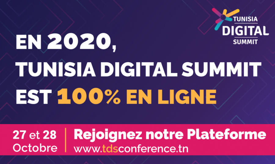 “Tunisia Digital Summit” : 4éme édition en ligne les 27 et 28 octobre 2020