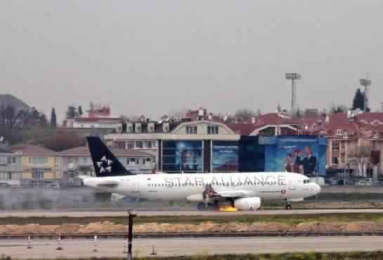 Atterrissage d'urgence d'un Airbus A320 de Turkish airlines