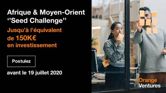 Vous avez jusqu’au 19 juillet pour candidater au MEA Seed Challenge lancé par Orange Ventures !