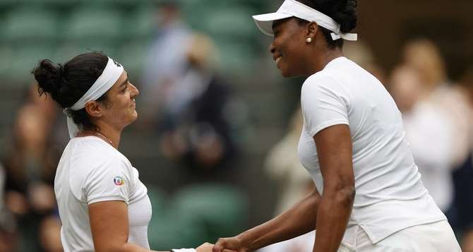 Ons Jabeur et Venus Williams au tournoi féminin de tennis à Monastir