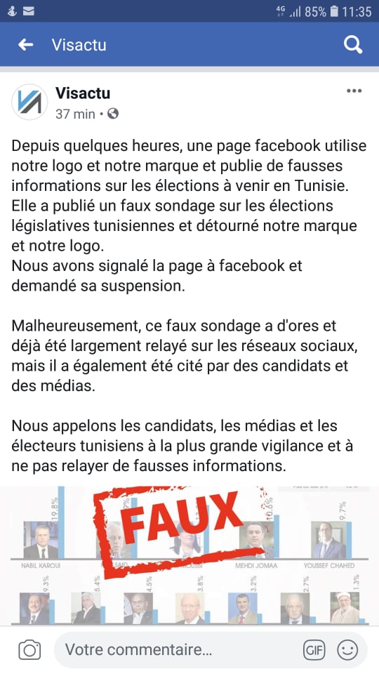 La guerre des faux sondages !!