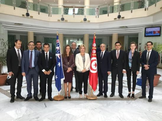 Une importante délégation australienne visite le CEPEX