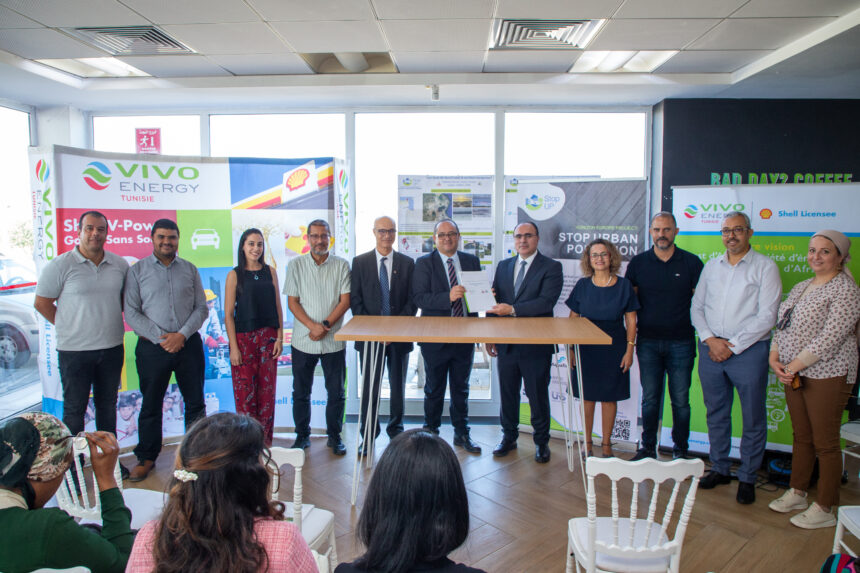 Vivo Energy Tunisie et l’ISSBAT unis pour l'innovation dans la gestion des ressources en eau