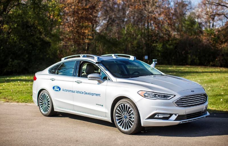 Ford en tête des entreprises leaders dans le développement des systèmes de conduite autonome