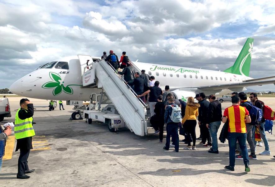 Jasmin Airways emmène les supporters de l’Espérance Sportive de Tunis en Egypte