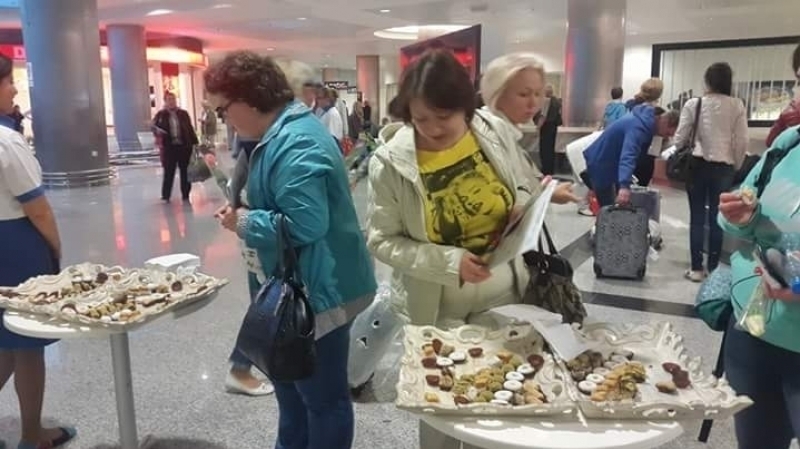 Arrivée d'un premier vol russe à l'aéroport Enfidha