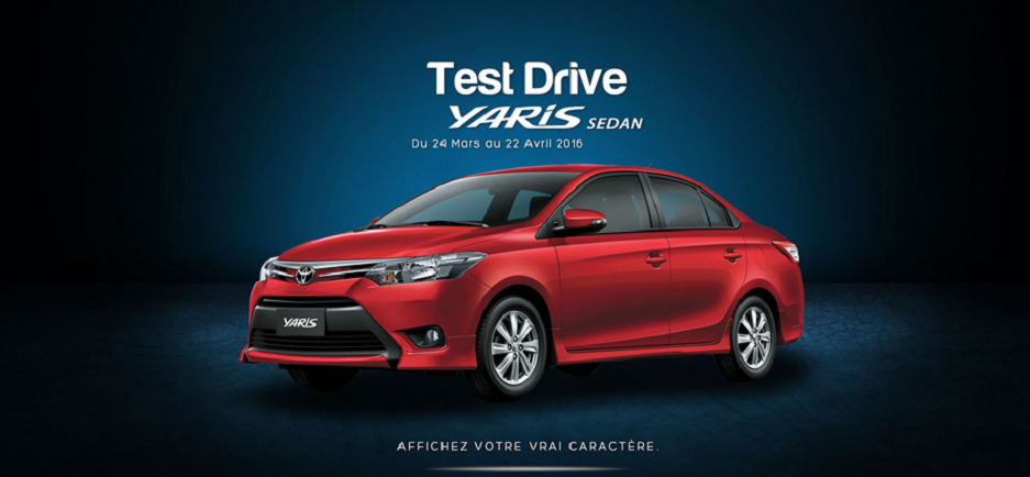 BSB Toyota propose de prendre le volant de la Yaris Sedan (vidéo)