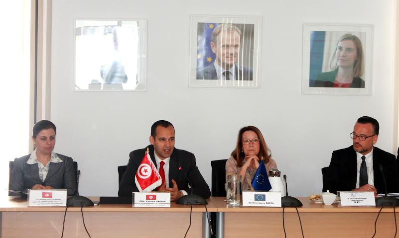 Yassine Brahim présente les objectifs, les réformes et les projets du plan aux ambassadeurs de l’UE