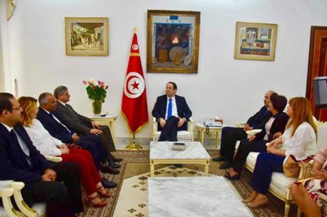 Youssef Chahed reçoit une délégation du Conseil de la magistrature
