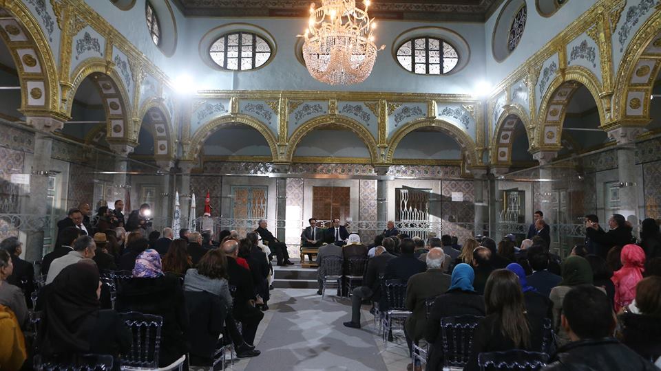 Youssef Chahed inaugure “Ksar Saïd, Palais des Lettres et des Arts”