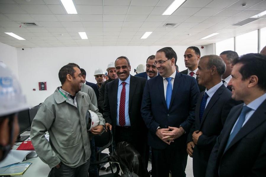 Youssef Chahed en visite à l’usine de production de triple superphosphate d’El Mdhilla2