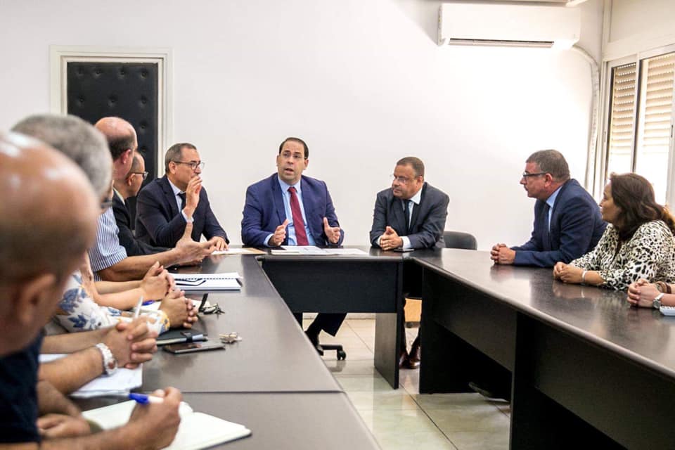 Le stockage au centre d’une visite inopinée de Youssef Chahed à l’Office des Céréales à Tunis