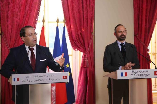 Le Premier ministre annonce le doublement d’ici 2022 des investissements français en Tunisie