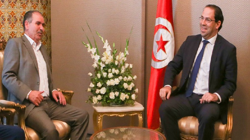 Entretien « important » réunit Chahed et Taboubi