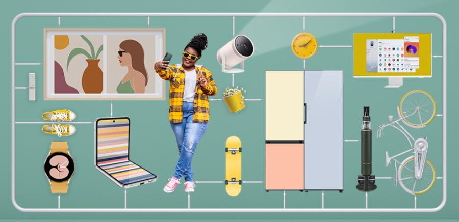 Connectez-vous et personnalisez votre monde avec la campagne #YouMake de Samsung