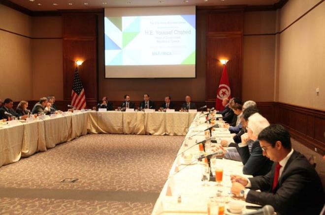 Youssef Chahed rencontre des hommes d’affaires américains