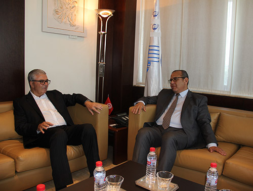 Abdelkrim Zbidi à l’UTICA (photos)