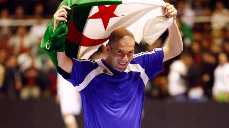 Zidane, grand supporter des Fennecs