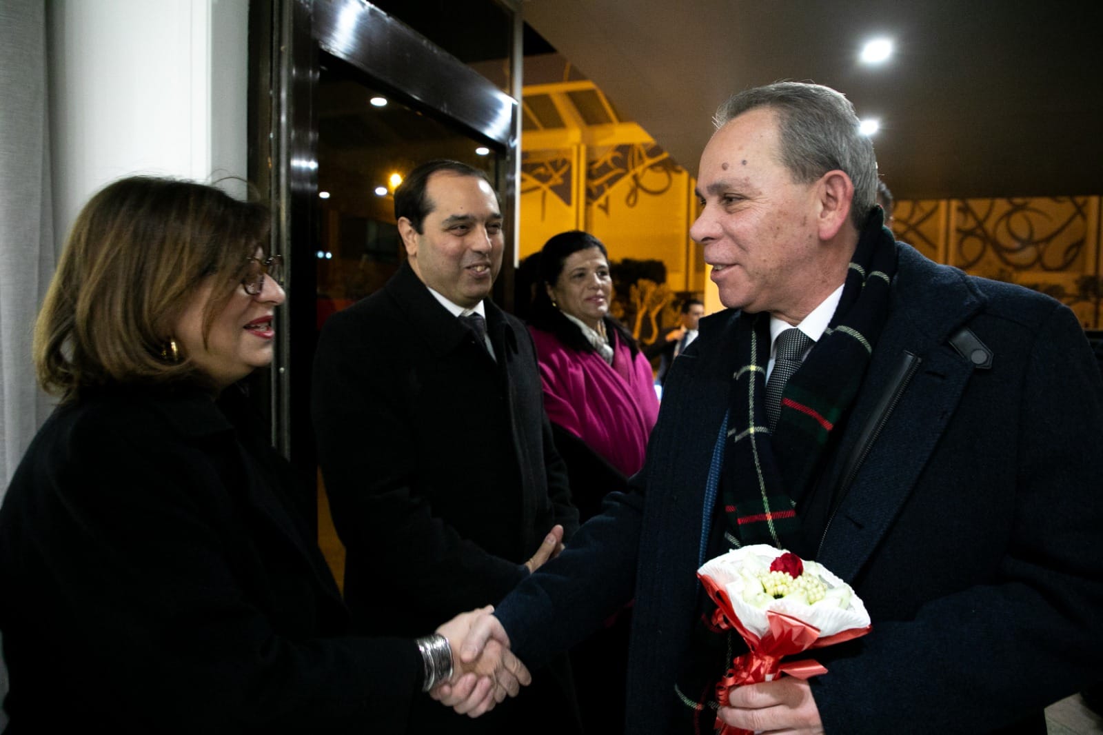 Ahmed Hachani au forum mondial de Davos