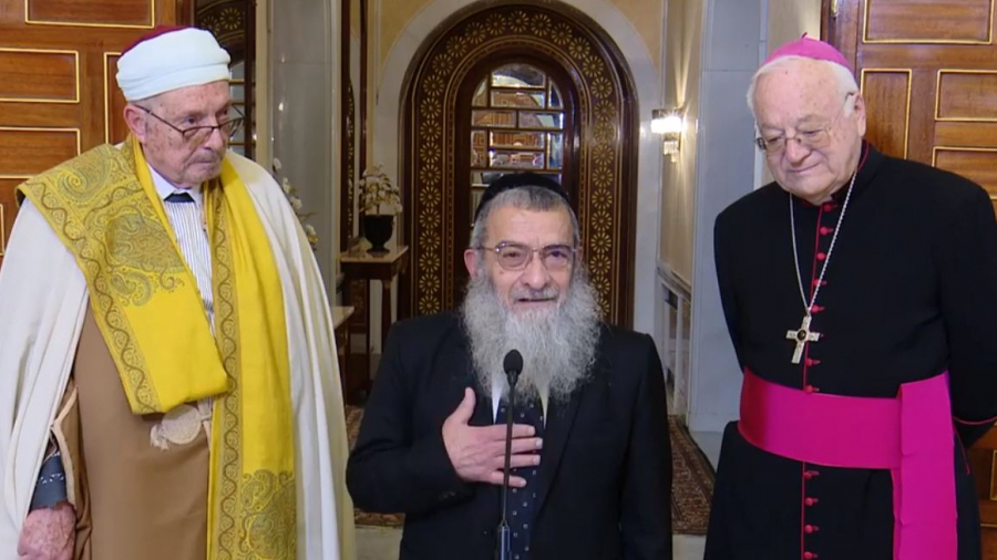 Le grand Rabbin de Tunis: Le chef de l'Etat nous a rassurés sur la situation des juifs