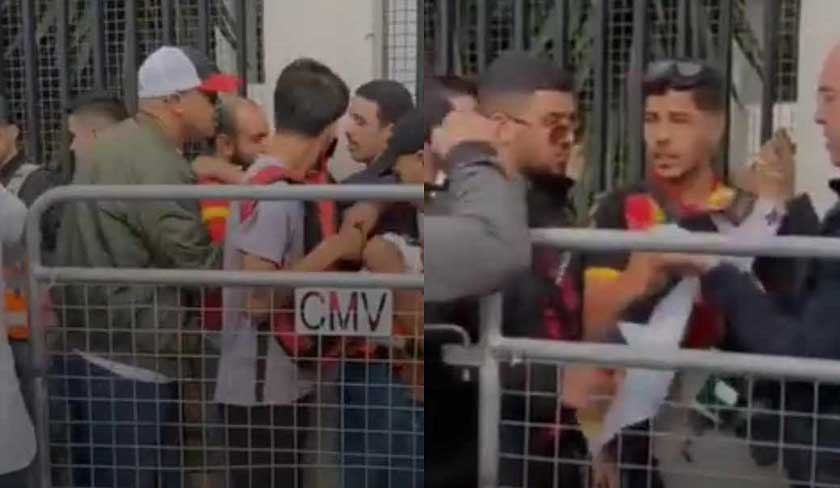 Polémique: La police marocaine retire les drapeaux palestiniens aux supporters de l’Espérance (Vidéo)