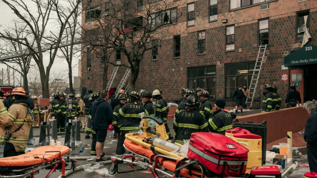 Un incendie à New York fait une vingtaine de morts