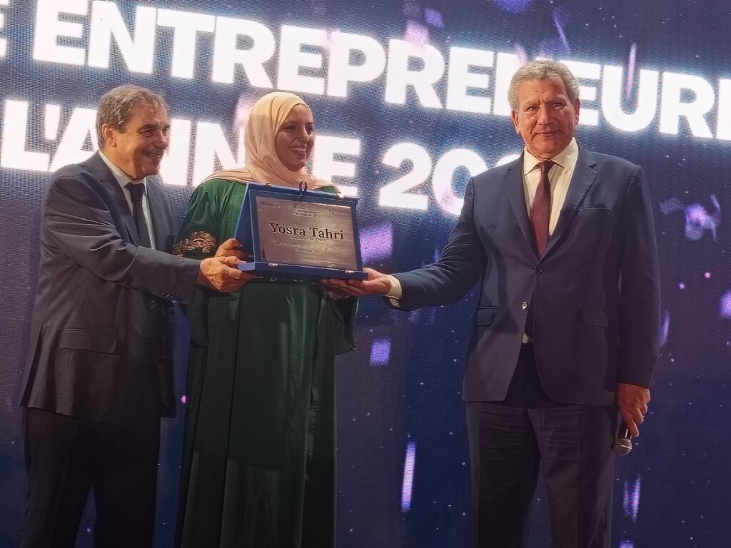 Yosra Tahri élue Femme Entrepreneure de Tunisie pour l’année 2023