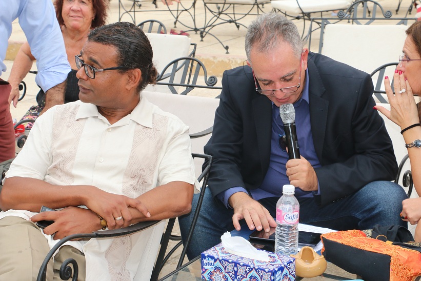 Karim Ben Amor et Sonia HAMZAOUI (Dr en sociologie de l’Alimentation, nutritionniste et chercheur dans le domaine du patrimoine).