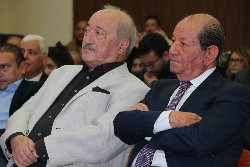 Les anciens présidents de la FTH: Mohamed Belajouza et Radhouane Ben Salah