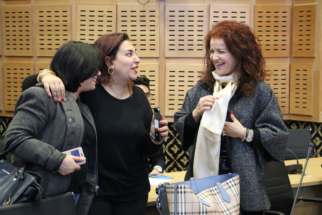  Sihem Ayadi et la joie des retrouvailles avec les collègues 