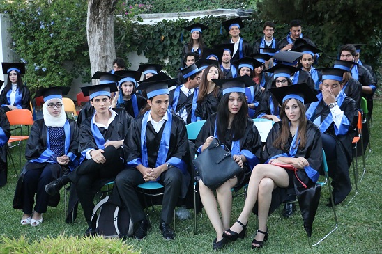 Les diplômés aux anges 