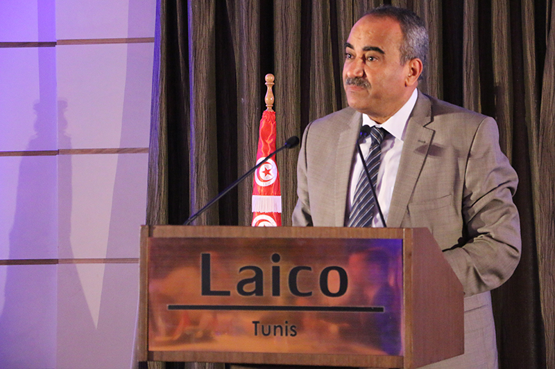 Mr. Ridha Chalghoum, ministre des Finances 