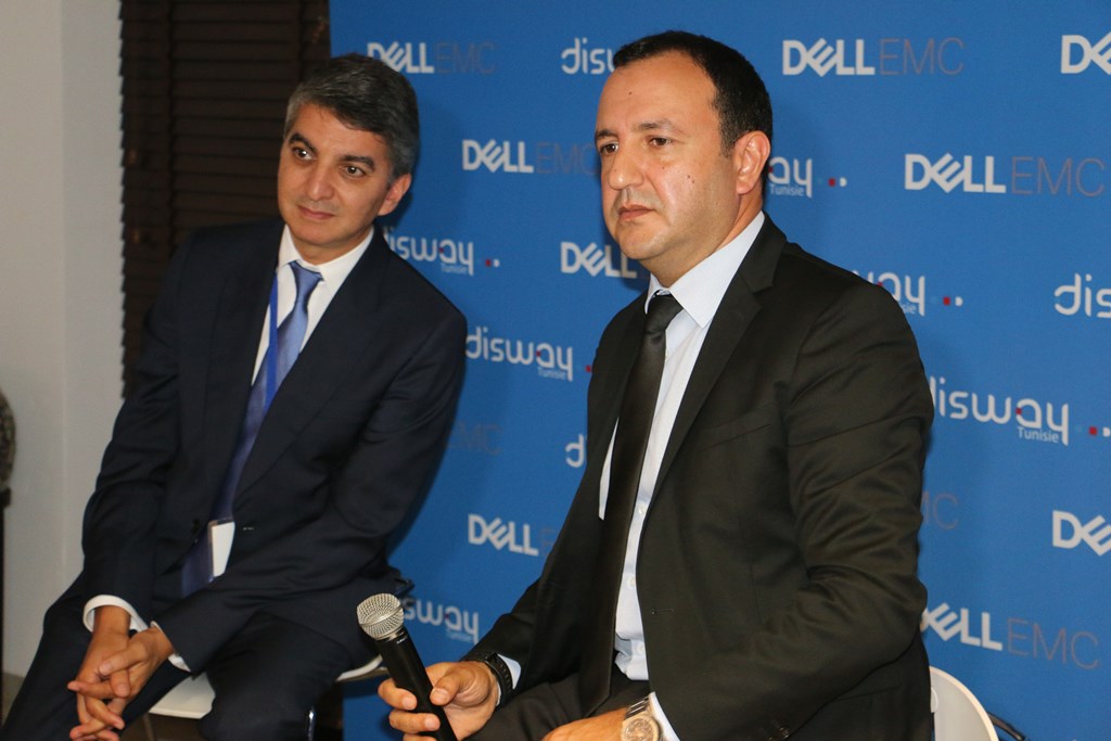 Hakim BELMAACHI, Président du Directoire de Disway et Ahmed Khalil, Directeur General Dell EMC NWA