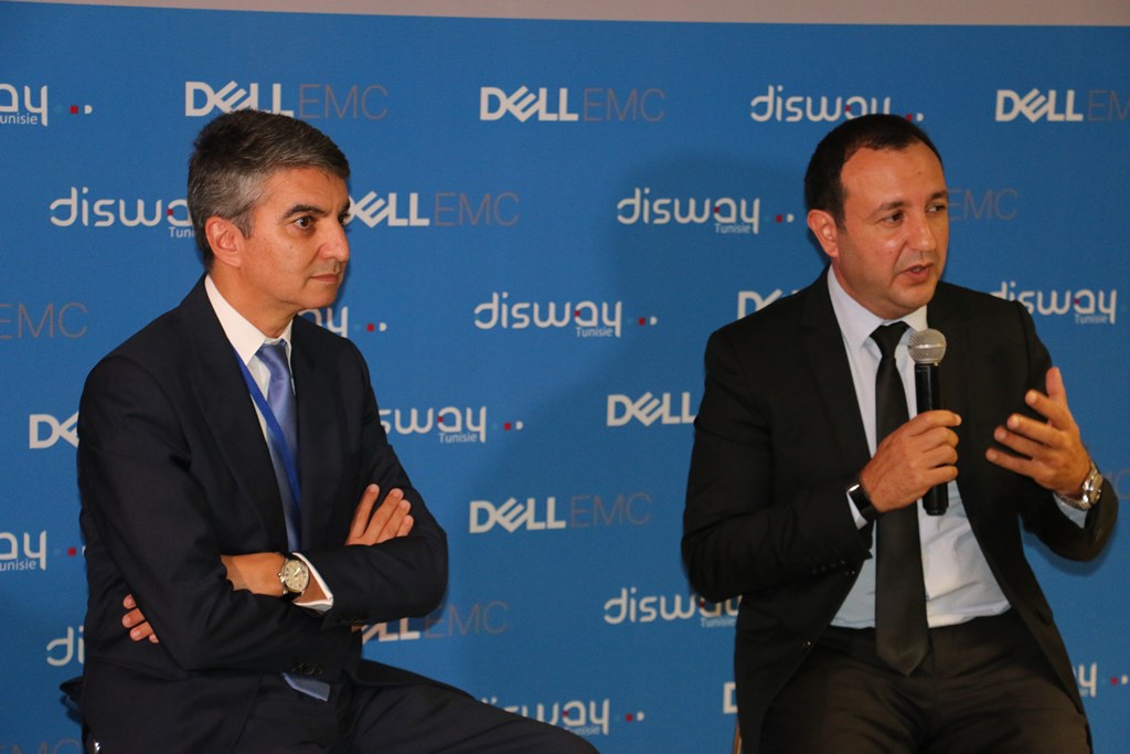 Hakim BELMAACHI, Président du Directoire de Disway et Ahmed Khalil, Directeur General Dell EMC NWA