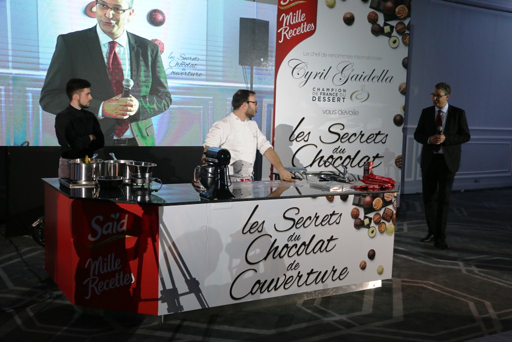 Les Secrets du chocolat de couverture Saïd Mille Recettes avec le champion de France du dessert Cyril Gaidella