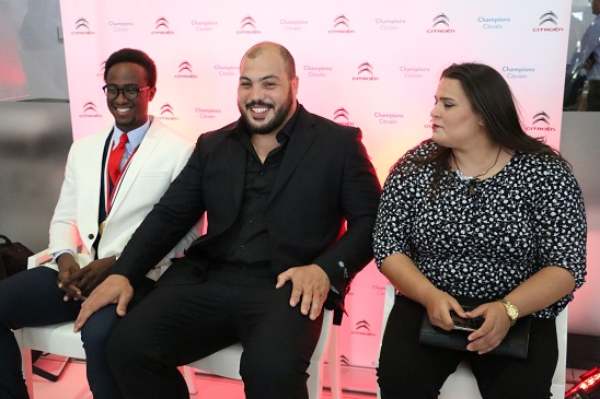 Nihel Cheikhrouhou, Faycel Jaballah (Judo) et Yassine Trabelsi (Taekwondo)