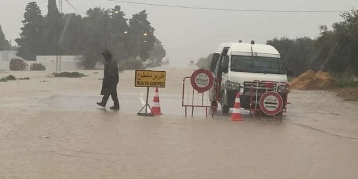  Intempéries : Nabeul, la région la plus touchée par les dégâts routiers