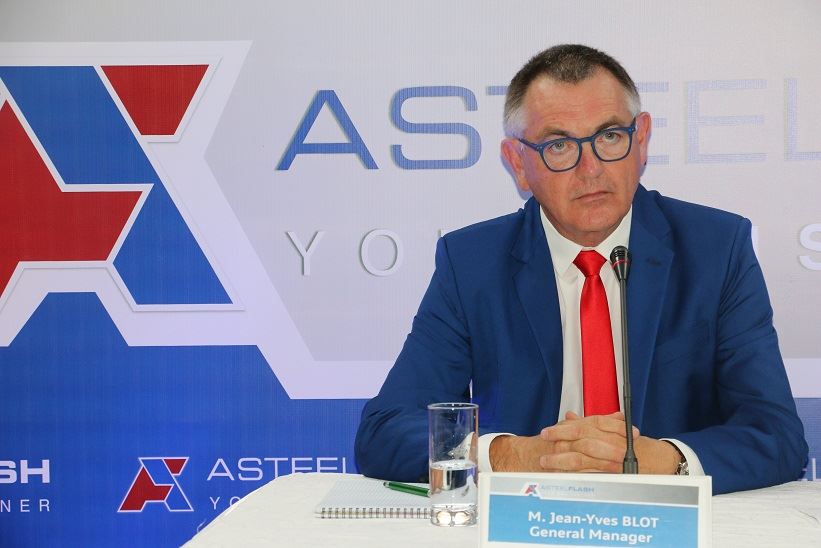 Le General Manager d’Asteelflash  en Tunisie Jean-Ives Blot