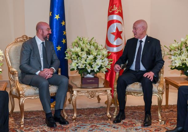 Le chef de l'Etat rencontre le président du Conseil européen