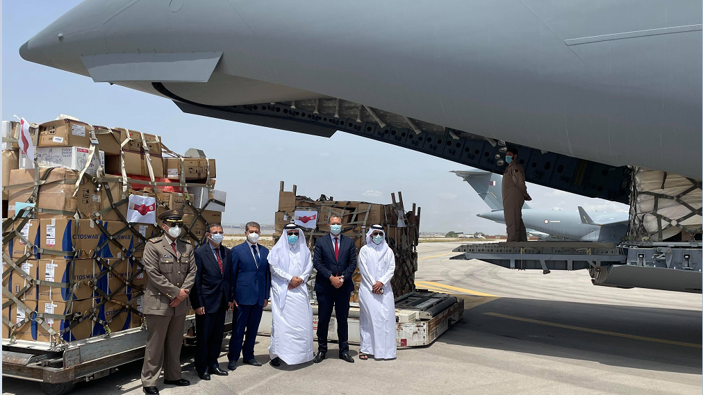 Arrivée du Qatar d’un grand hôpital de campagne d’une capacité de 200 lits