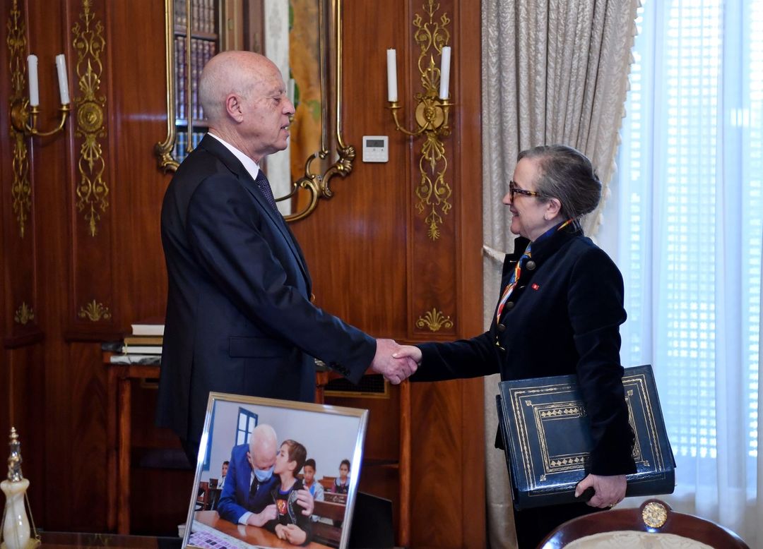 Kaïs Saïed réapparaît et s’entretient avec la cheffe du gouvernement