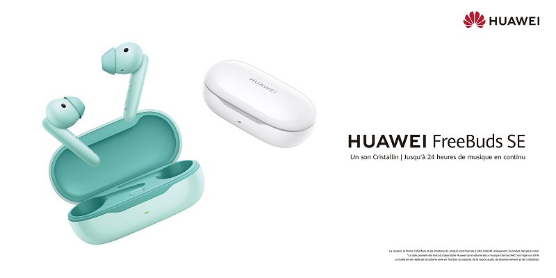 Les FreeBuds SE de HUAWEI sont disponibles en Tunisie