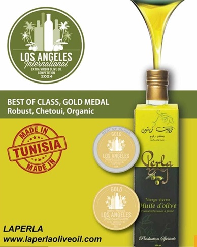 Huile d'olive : 10 entreprises tunisiennes distinguées à Los Angeles