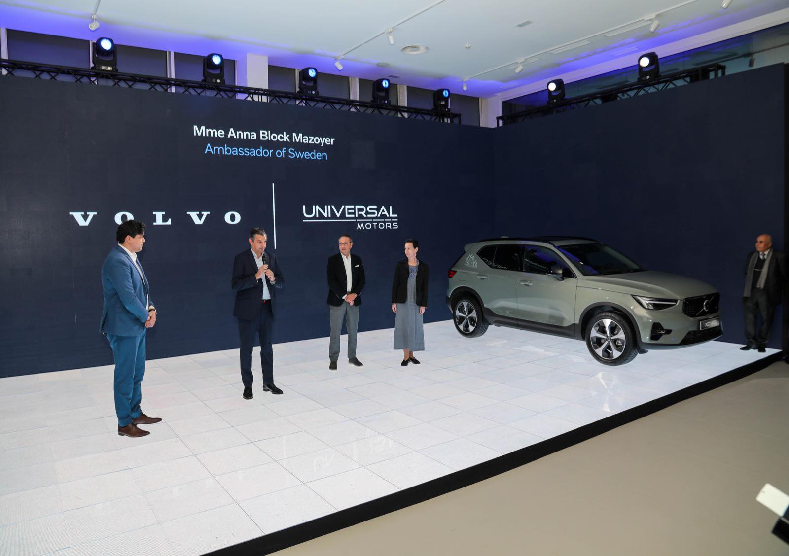 Inauguration en grande pompe du nouveau siège "3S"  de VOLVO à "Charguia 1"